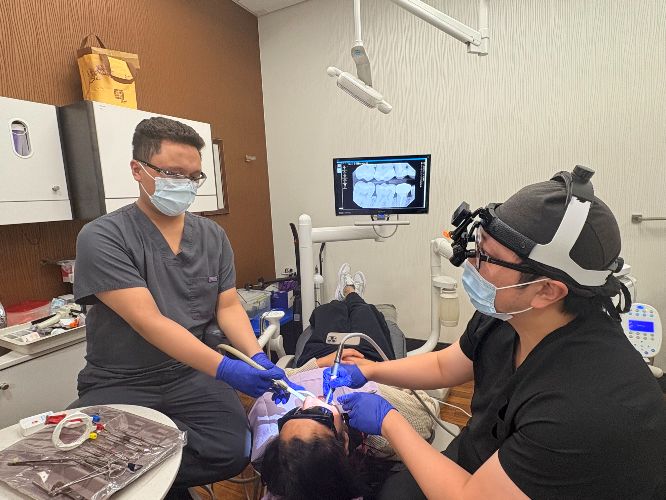image (4) man smiling in dentists chair